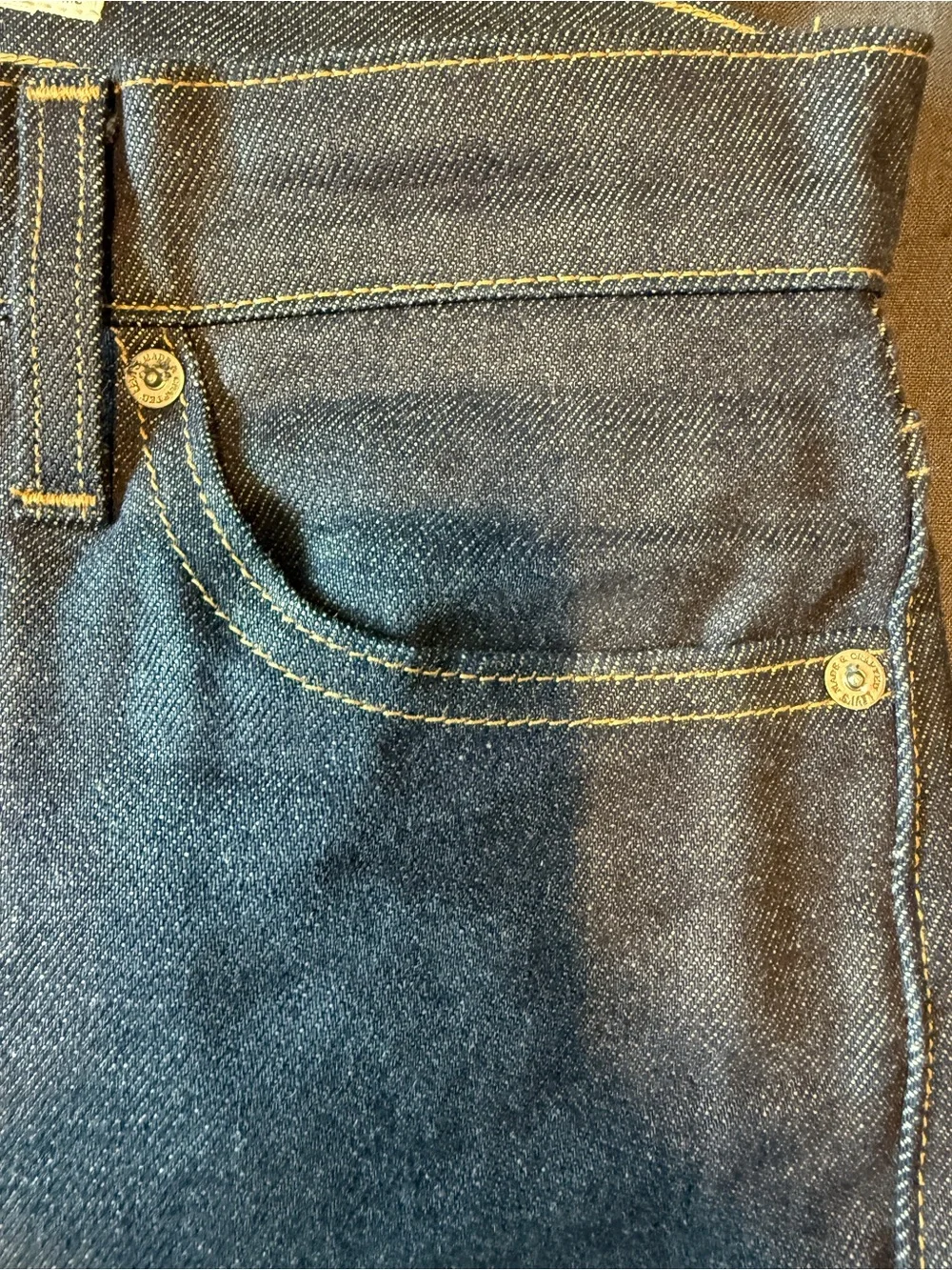 Levi’s 511™ Slim Fit Japanese Selvedge Men's Jeans, Size 29/32, Crisp Dark Wash